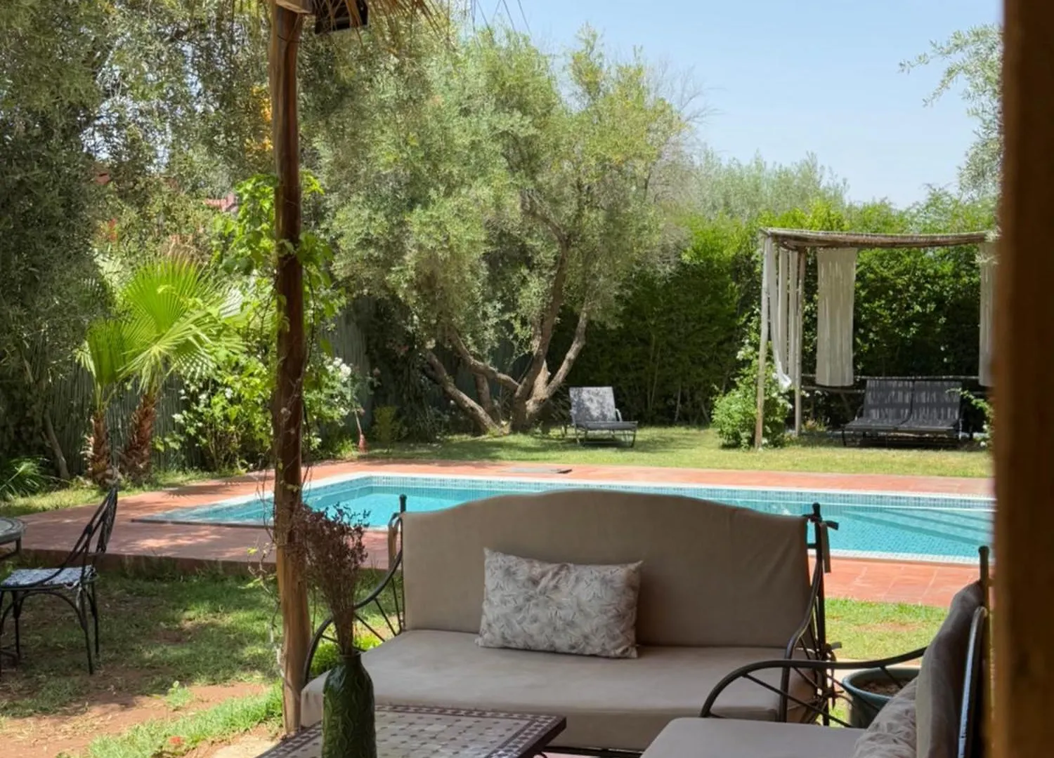 Marrakech -10Min Away- Peaceful Villa With A Private Pool Марракеш