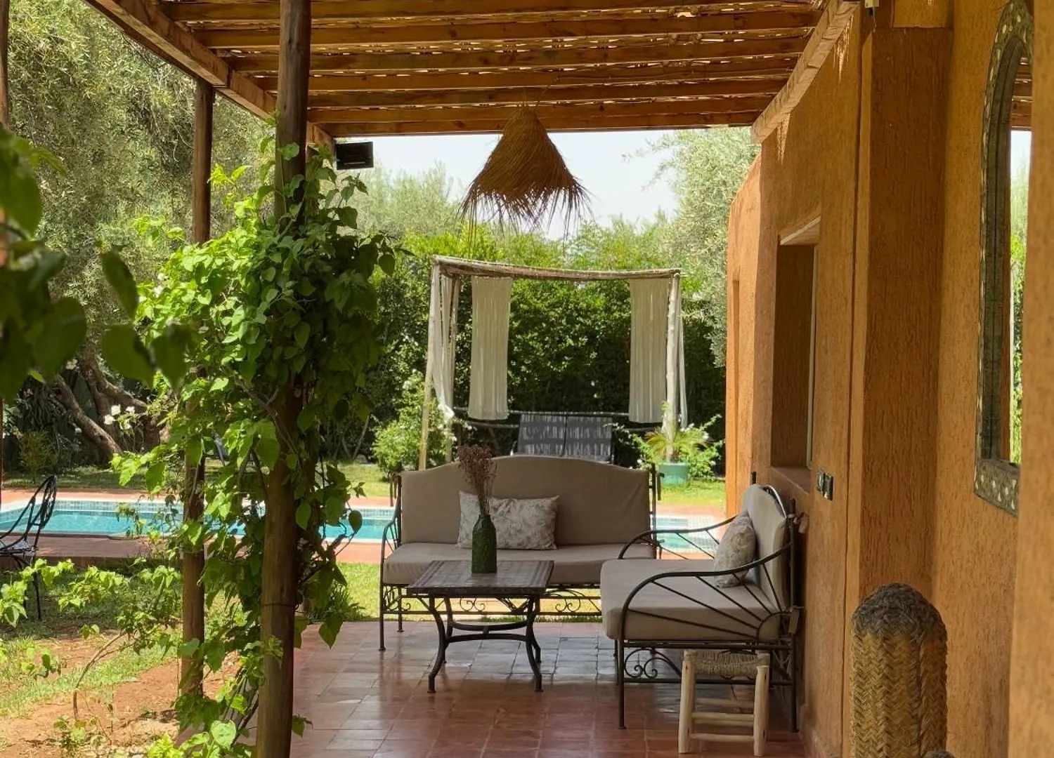 Marrakech -10Min Away- Peaceful Villa With A Private Pool Марракеш